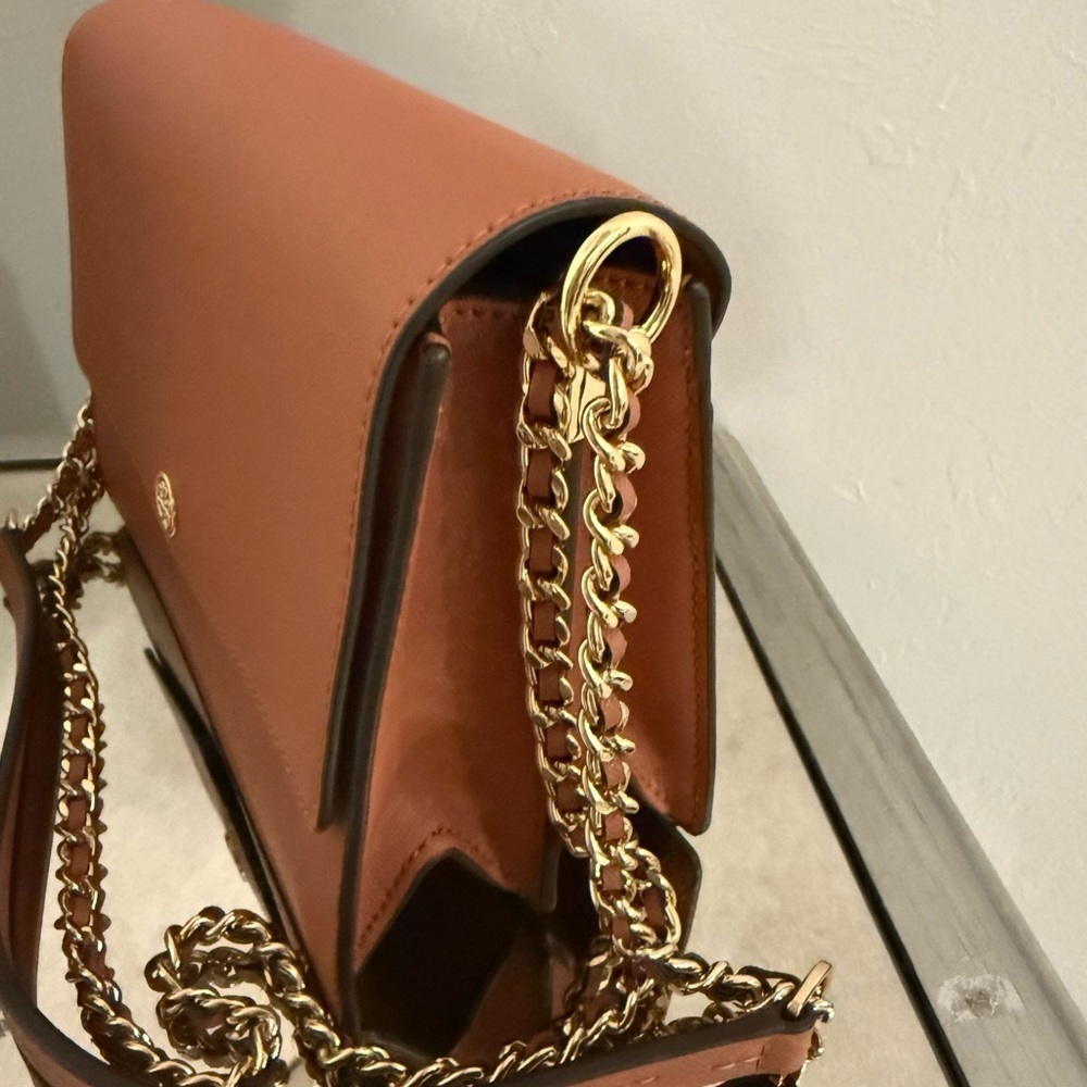 Tory Burch Robinson Convertible Shoulder Bag Tramonto - Picture 3 of 7